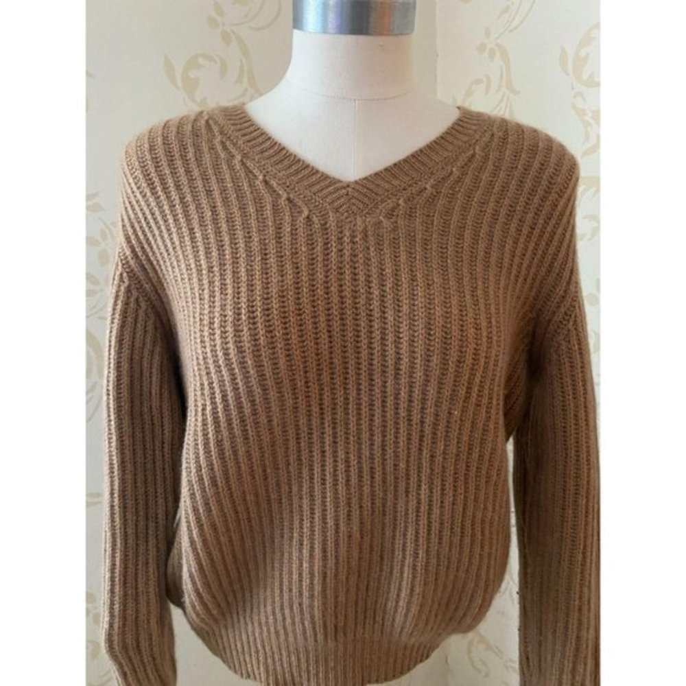 Italy Gentry Portofino 100% Cashmere Chunky Sz 42